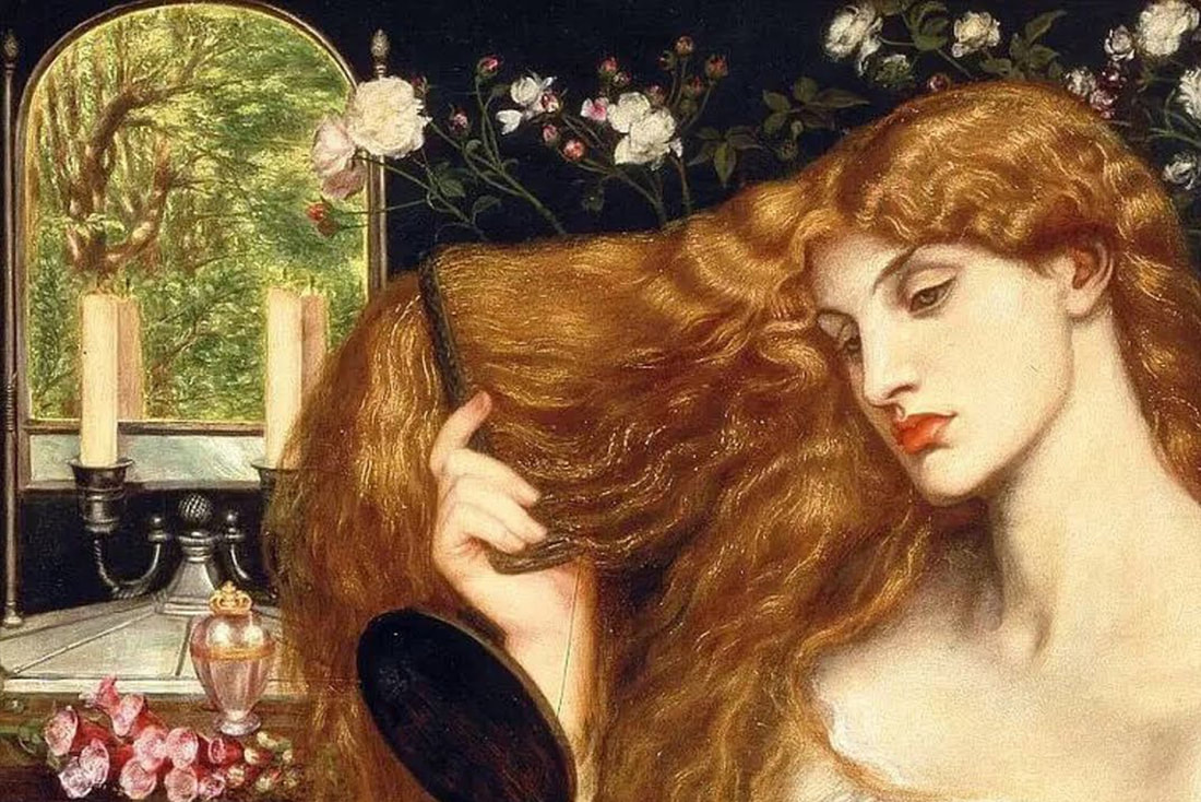 'Lady Lilith' by Dante Gabriel Rossetti.